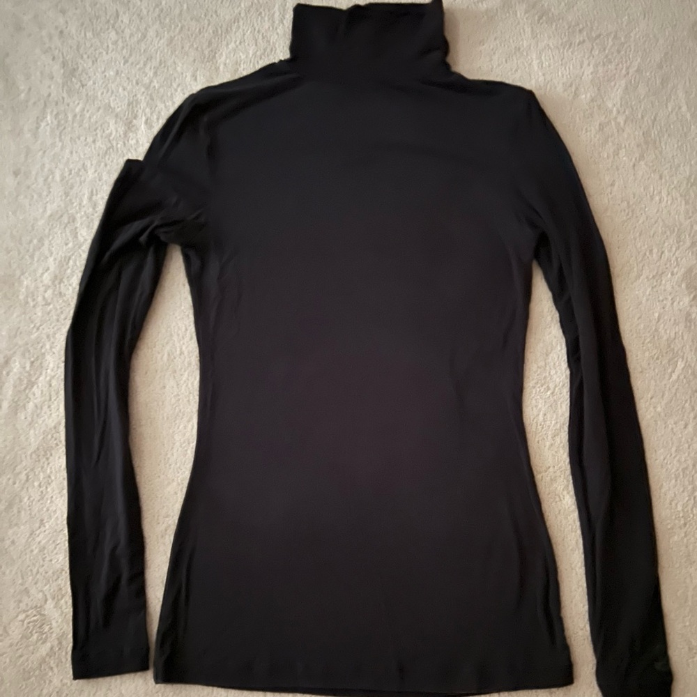 Cuddl Duds Black Turtlneck